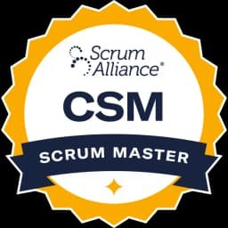 Certified ScrumMaster® badge